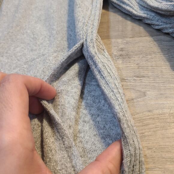 Alfred dunner large women's gray knit open front cardigan - Picture 2 of 9